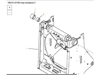 Новый Запчасти для Строительной техники ETP 195-61-41160 Втулка: фото 4 Новый Запчасти для Строительной техники ETP 195-61-41160 Втулка: фото 4