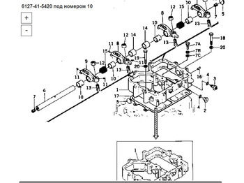 Новый Запчасти для Строительной техники ETP 6127-41-5420 Втулка: фото 3 Новый Запчасти для Строительной техники ETP 6127-41-5420 Втулка: фото 3