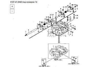 Новый Запчасти для Строительной техники ETP 6127-41-5540 Втулка: фото 3 Новый Запчасти для Строительной техники ETP 6127-41-5540 Втулка: фото 3