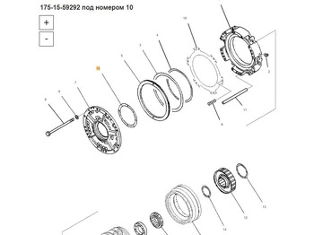 Новый Запчасти для Строительной техники Komatsu 175-15-59292 Кольцо бронзовое: фото 2 Новый Запчасти для Строительной техники Komatsu 175-15-59292 Кольцо бронзовое: фото 2