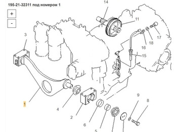 Запчасти Komatsu 195-21-32311 Соединение Komatsu D375A в Благовещенске: фото 5 Запчасти Komatsu 195-21-32311 Соединение Komatsu D375A в Благовещенске: фото 5