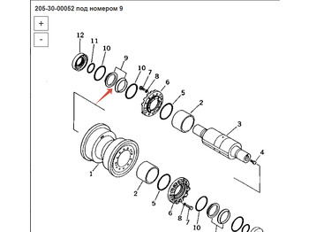 Новый Запчасти для Строительной техники Коmаtsu 205-30-00052 \ 205-30-00220 Плавающее уплотнение: фото 4 Новый Запчасти для Строительной техники Коmаtsu 205-30-00052 \ 205-30-00220 Плавающее уплотнение: фото 4