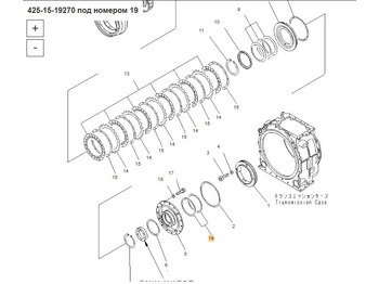 Новый Запчасти для Строительной техники Komatsu 425-15-19270 Кольцо бронзовое: фото 2 Новый Запчасти для Строительной техники Komatsu 425-15-19270 Кольцо бронзовое: фото 2