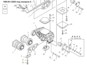 Новый Запчасти Komatsu Болт M33x3x130 ( 19М-09-12850 ) в Благовещенске: фото 3