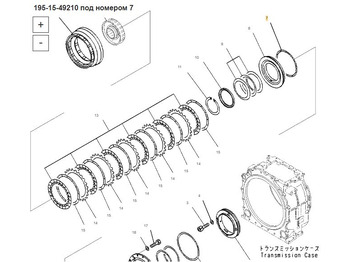 Новый Запчасти для Строительной техники OEM 195-15-49210 Уплотнительное кольцо: фото 2 Новый Запчасти для Строительной техники OEM 195-15-49210 Уплотнительное кольцо: фото 2