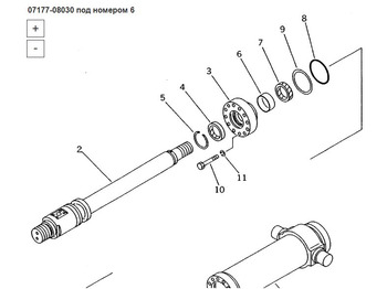 Новый Запчасти для Строительной техники OFM/ETP 07177-08030 Втулка: фото 4 Новый Запчасти для Строительной техники OFM/ETP 07177-08030 Втулка: фото 4