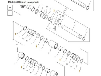 Новый Запчасти Стопорная пластина 195-30-66260 Komatsu D375A: фото 4 Новый Запчасти Стопорная пластина 195-30-66260 Komatsu D375A: фото 4