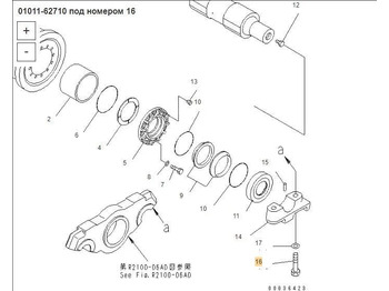 Новый Запчасти komatsu 01011-62710 Болт крепления бугеля (27мм*110) 01011-82710, 01011-52710 в Благовещенске: фото 5 Новый Запчасти komatsu 01011-62710 Болт крепления бугеля (27мм*110) 01011-82710, 01011-52710 в Благовещенске: фото 5