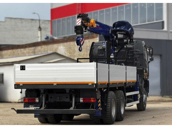 Новый Бортовой грузовик/ Платформа, Автоманипулятор FAW J6P: фото 3