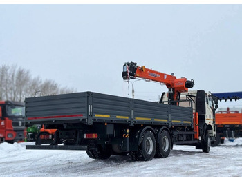 Новый Грузовик бортовой/ Платформа, Автоманипулятор FAW J6P: фото 4