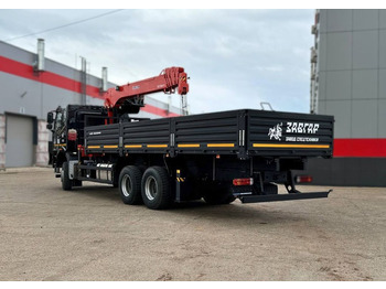 Новый Бортовой грузовик/ Платформа, Автоманипулятор FAW J6P: фото 3