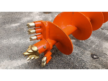 Бур Гидробур (ямобур) на экскаваторы-погрузчики: фото 5