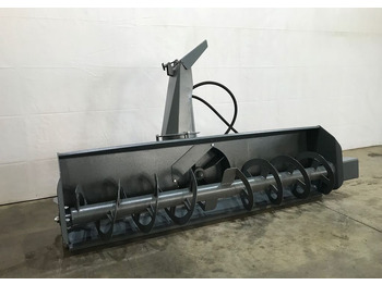 Новый Роторный снегоочиститель для Строительной техники Снегоочиститель роторный на мини погрузчик: фото 3