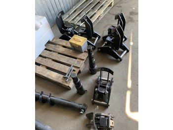 Новый Бур Гидробур гидровращатель rx 3 на мини экскаватор: фото 4