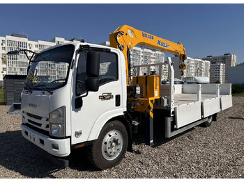 Новый Грузовик бортовой/ Платформа, Автоманипулятор Isuzu Elf (N-series): фото 5