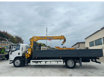 Новый Грузовик бортовой/ Платформа, Автоманипулятор Isuzu Elf: фото 5