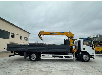 Новый Грузовик бортовой/ Платформа, Автоманипулятор Isuzu Elf: фото 3 Новый Грузовик бортовой/ Платформа, Автоманипулятор Isuzu Elf: фото 3