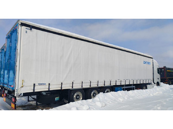 Новый Тентованный полуприцеп Полуприцеп shacman EXQ9408-RU-XXY шторный: фото 4