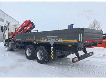 Новый Грузовик бортовой/ Платформа, Автоманипулятор FAW J6 СА3250: фото 4