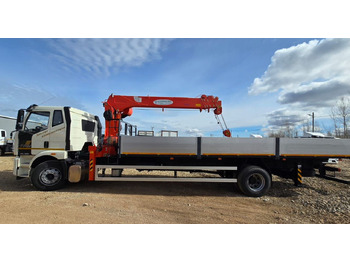 Новый Грузовик бортовой/ Платформа, Автоманипулятор FAW J6L: фото 4