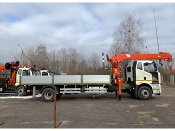 Новый Грузовик бортовой/ Платформа, Автоманипулятор FAW J6L: фото 5