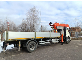 Новый Грузовик бортовой/ Платформа, Автоманипулятор FAW J6L: фото 4