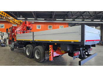 Новый Грузовик бортовой/ Платформа, Автоманипулятор FAW J6P: фото 3