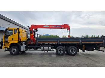 Новый Грузовик бортовой/ Платформа, Автоманипулятор FAW J6P: фото 4