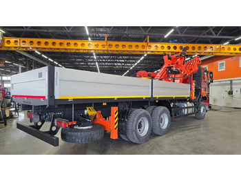 Новый Грузовик бортовой/ Платформа, Автоманипулятор FAW J6P: фото 4