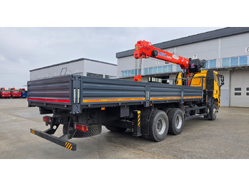 Новый Грузовик бортовой/ Платформа, Автоманипулятор FAW J6P: фото 3