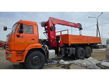 Новый Грузовик бортовой/ Платформа, Автоманипулятор КАМАЗ 43118: фото 5