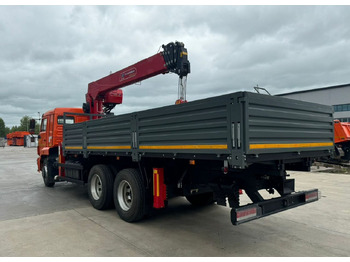 Новый Грузовик бортовой/ Платформа, Автоманипулятор КАМАЗ 65115: фото 4