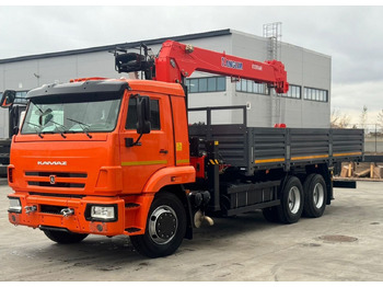 Новый Грузовик бортовой/ Платформа, Автоманипулятор КАМАЗ 65115: фото 5