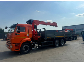 Новый Грузовик бортовой/ Платформа, Автоманипулятор КАМАЗ 65115: фото 4