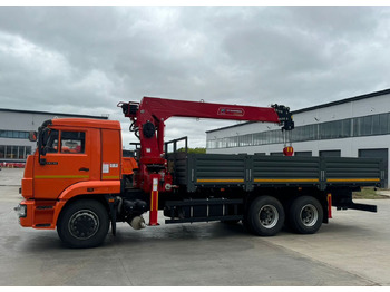 Новый Грузовик бортовой/ Платформа, Автоманипулятор КАМАЗ 65115: фото 5