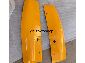 Новый Капот для Грузовиков КАМАТЕК Капот с Обтекателем камаз Евро Железный красный: фото 4