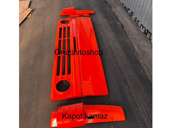 Новый Капот для Грузовиков KAMAZ Облицовка Камаз капот старого образца в сборе: фото 2
