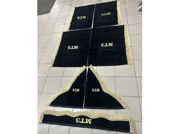 Новый Кабина и интерьер для Грузовиков Комплект штор мтз (7 предметов) ткань велюр: фото 2