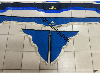 Новый Кабина и интерьер для Грузовиков Ламбрикен двухсторонний + боковушка экокожа volvo: фото 5