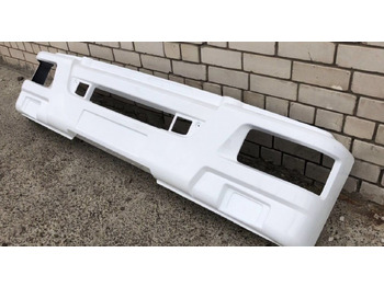 Новый Бампер для Грузовиков Пластик Облицовка буфера камаз-65115 рестайлинг оранжевая: фото 2