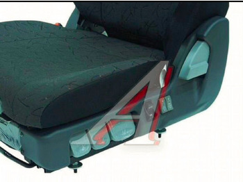 Новый Сиденье для Грузовиков Риат Сиденье камаз-евро левое (с подголов) Н/О оао риат: фото 4