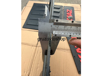 Новый Крыло для Грузовиков Щиток брызговика задний камаз-5511 (2.шт) пластик: фото 3