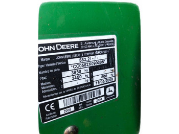 Пресс-подборщик рулонный John Deere 582: фото 4