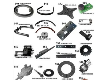 Новый Запчасти для Сельскохозяйственной техники AGV Parts Тарелка вязального аппарата левая (копия) Sipma: фото 3