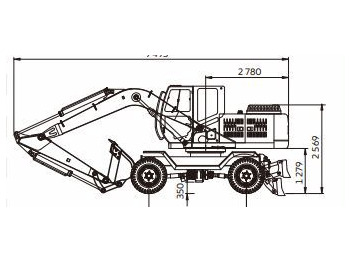 Новый Колёсный экскаватор Lonking CDM6210W: фото 5 Новый Колёсный экскаватор Lonking CDM6210W: фото 5