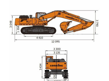 Новый Гусеничный экскаватор Lonking CDM6490: фото 5 Новый Гусеничный экскаватор Lonking CDM6490: фото 5