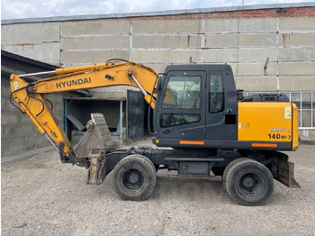 Колёсный экскаватор Hyundai R140W-7: фото 2