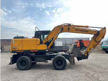 Колёсный экскаватор Hyundai R140W-7: фото 2