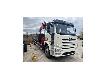 Бортовой грузовик/ Платформа, Автоманипулятор Бортовой грузовик FAW J6L 4х2 с КМУ Kanglir KS1256 2024 г: фото 3