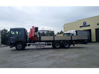 Бортовой грузовик/ Платформа, Автоманипулятор Бортовой грузовик Howo T5G 6х4 с КМУ Sunhunk K-238, 2025: фото 2 Бортовой грузовик/ Платформа, Автоманипулятор Бортовой грузовик Howo T5G 6х4 с КМУ Sunhunk K-238, 2025: фото 2